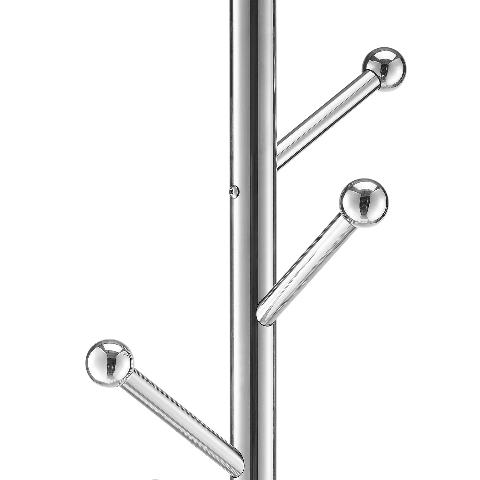 Coat Rack Freestanding Coats Rack Stand With Stable Marble Base & 8 Hooks_voghion.com